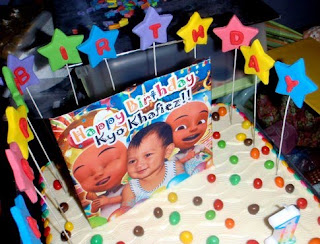 Cakes And Cupcakes Johor Bahru ♥: Birthday Cake Kyo Khafiez 1 year old