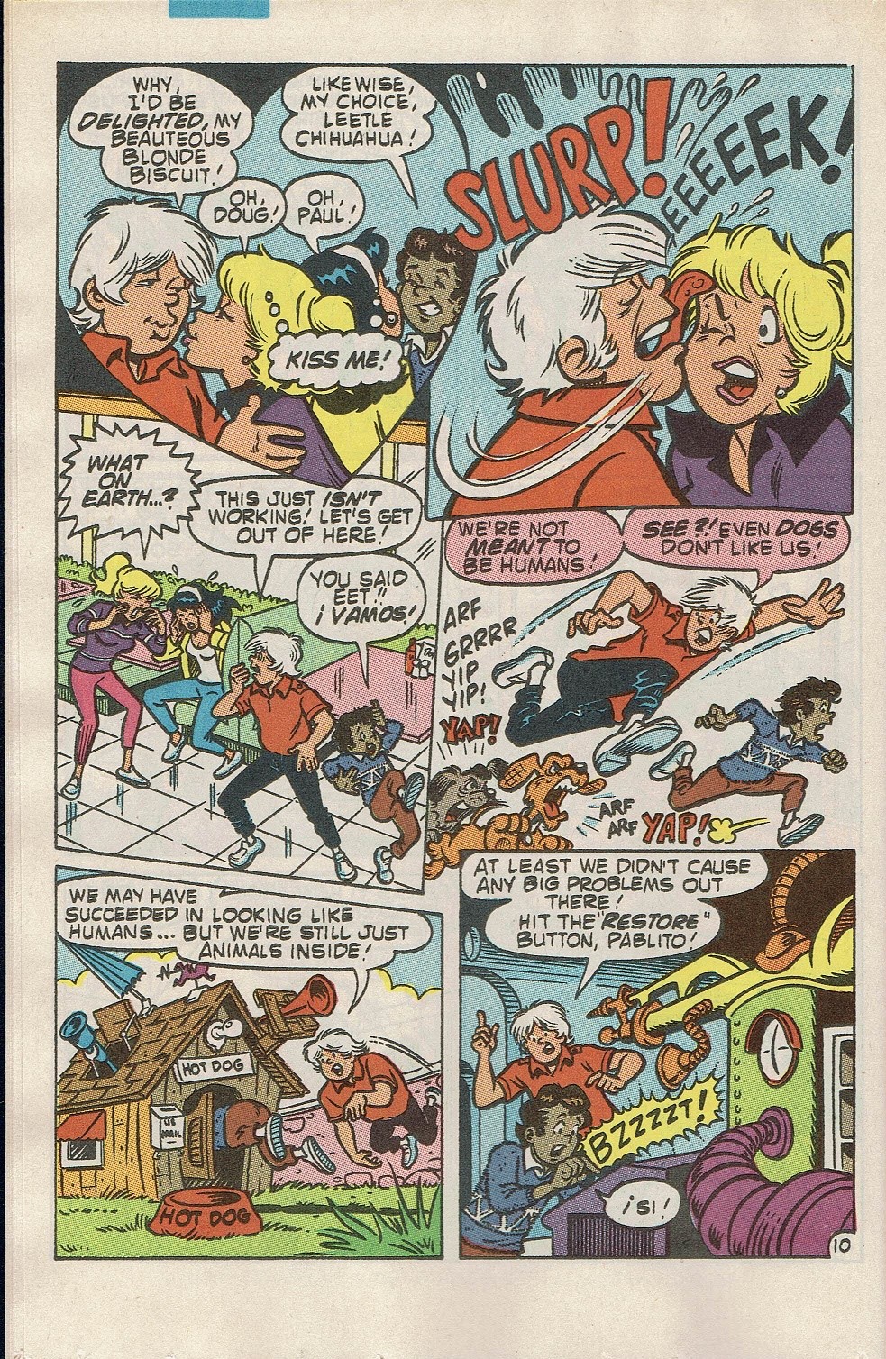 Read online Jughead's Pal Hot Dog comic -  Issue #4 - 16