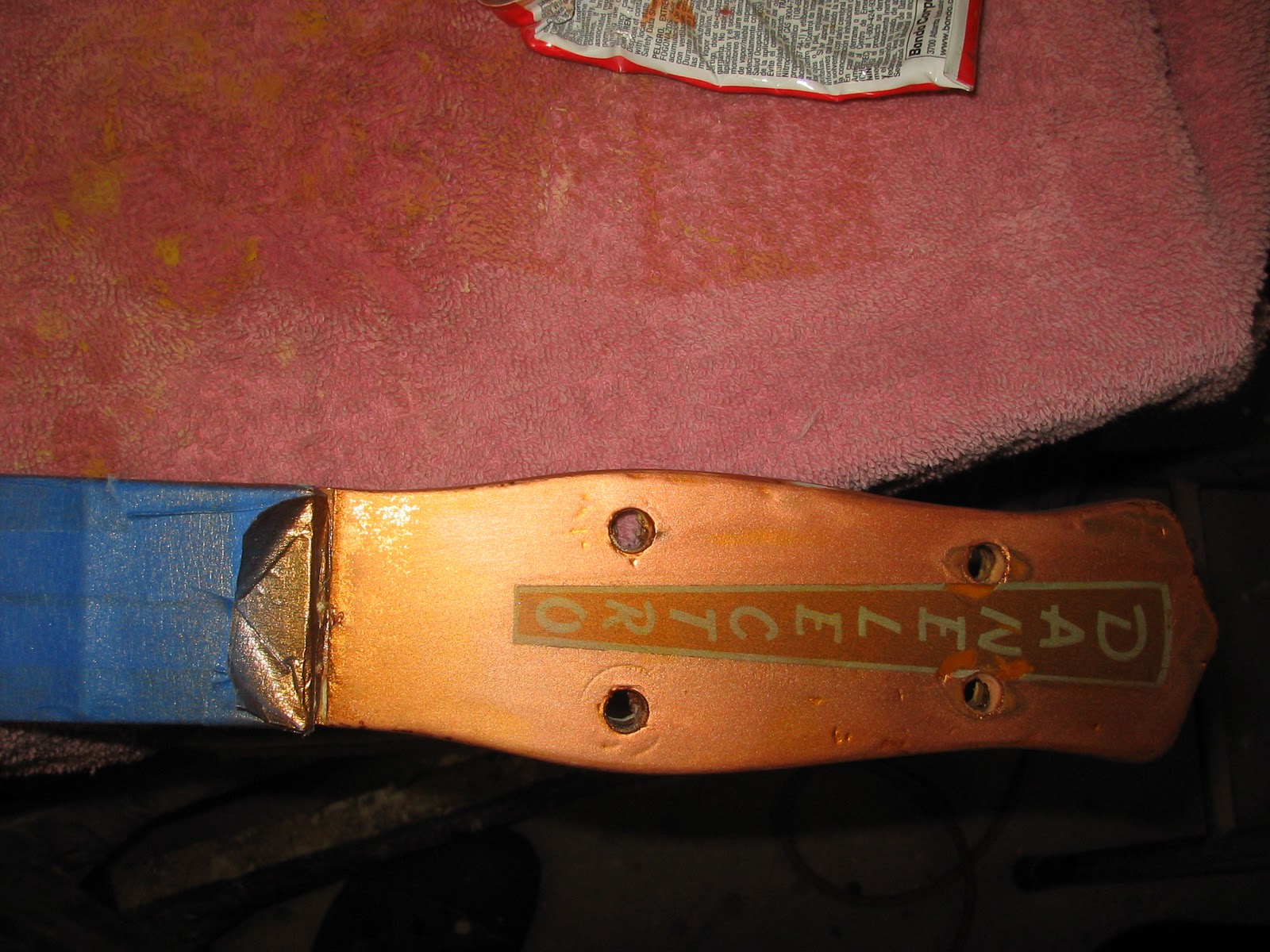 The Guitar Garage 1965 Danoelectro Shorthorn Bass Refinish