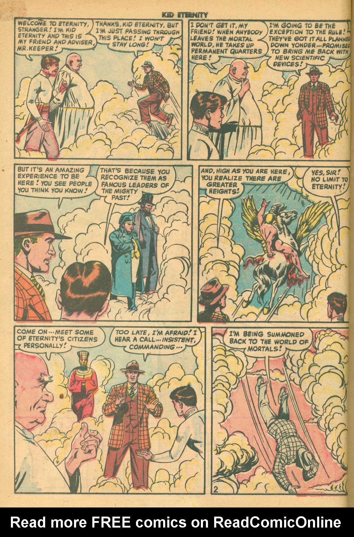 Read online Kid Eternity (1946) comic -  Issue #16 - 4