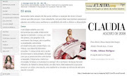 Produção de Moda Revista Claudia Agosto de 2008