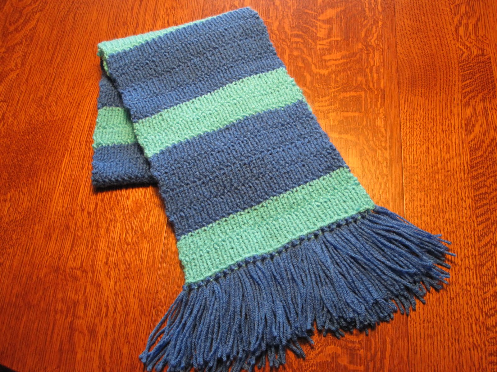 Three Rivers Crochet Special Olympic Scarves