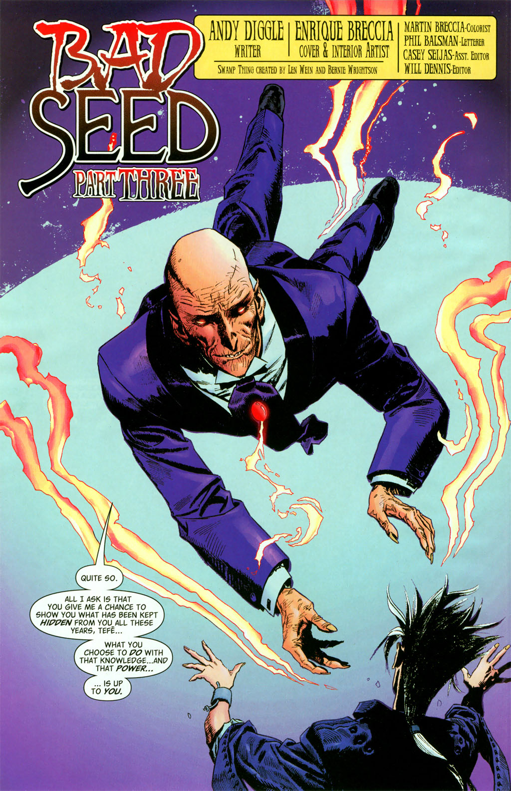 Read online Swamp Thing (2004) comic -  Issue #3 - 5