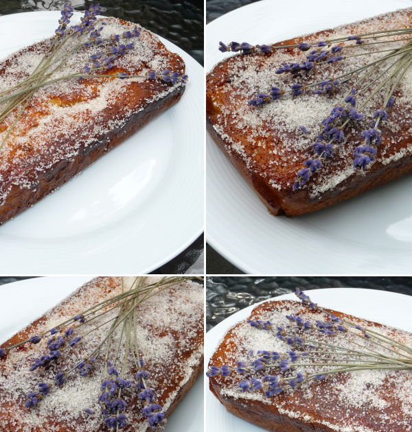dulcis in fundo: Lemon and lavender drizzle cake
