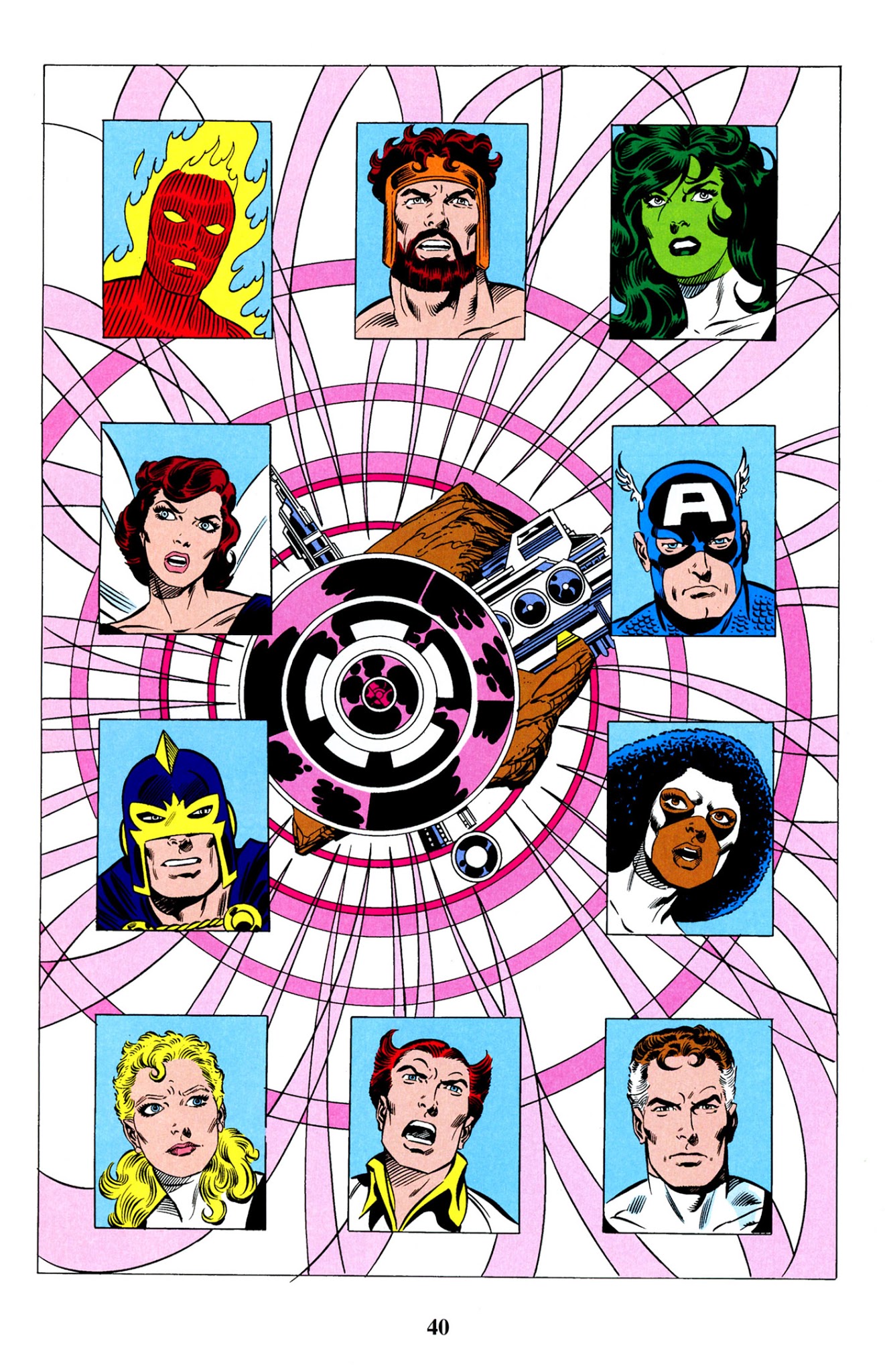 Read online Fantastic Four Visionaries: John Byrne comic -  Issue # TPB 7 - 41