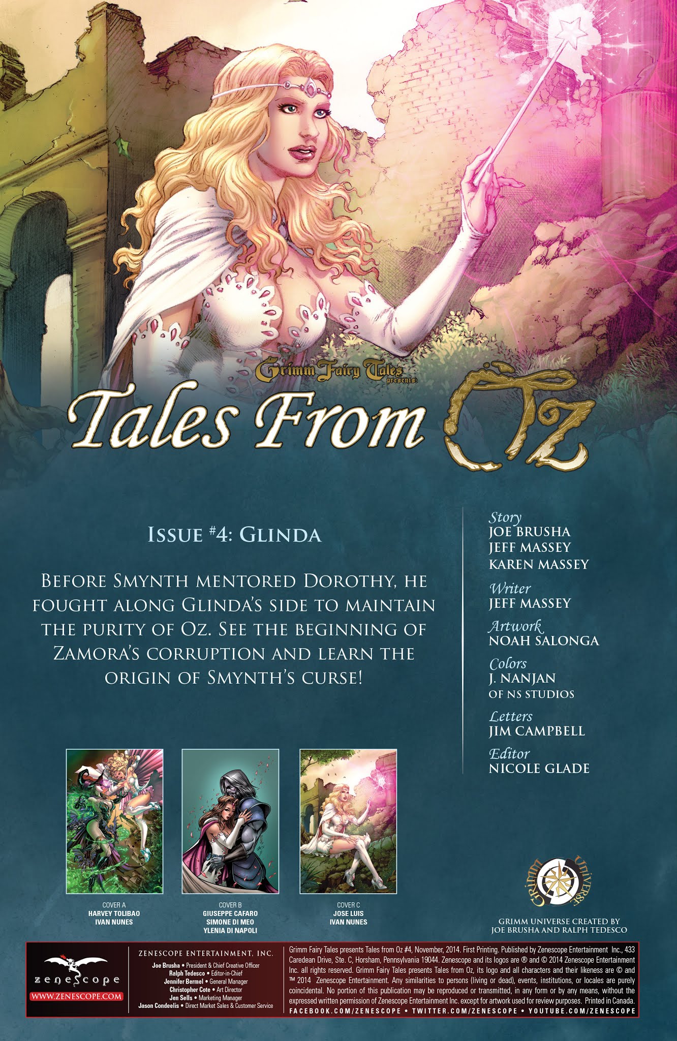 Read online Grimm Fairy Tales presents Tales from Oz comic -  Issue #4 - 2