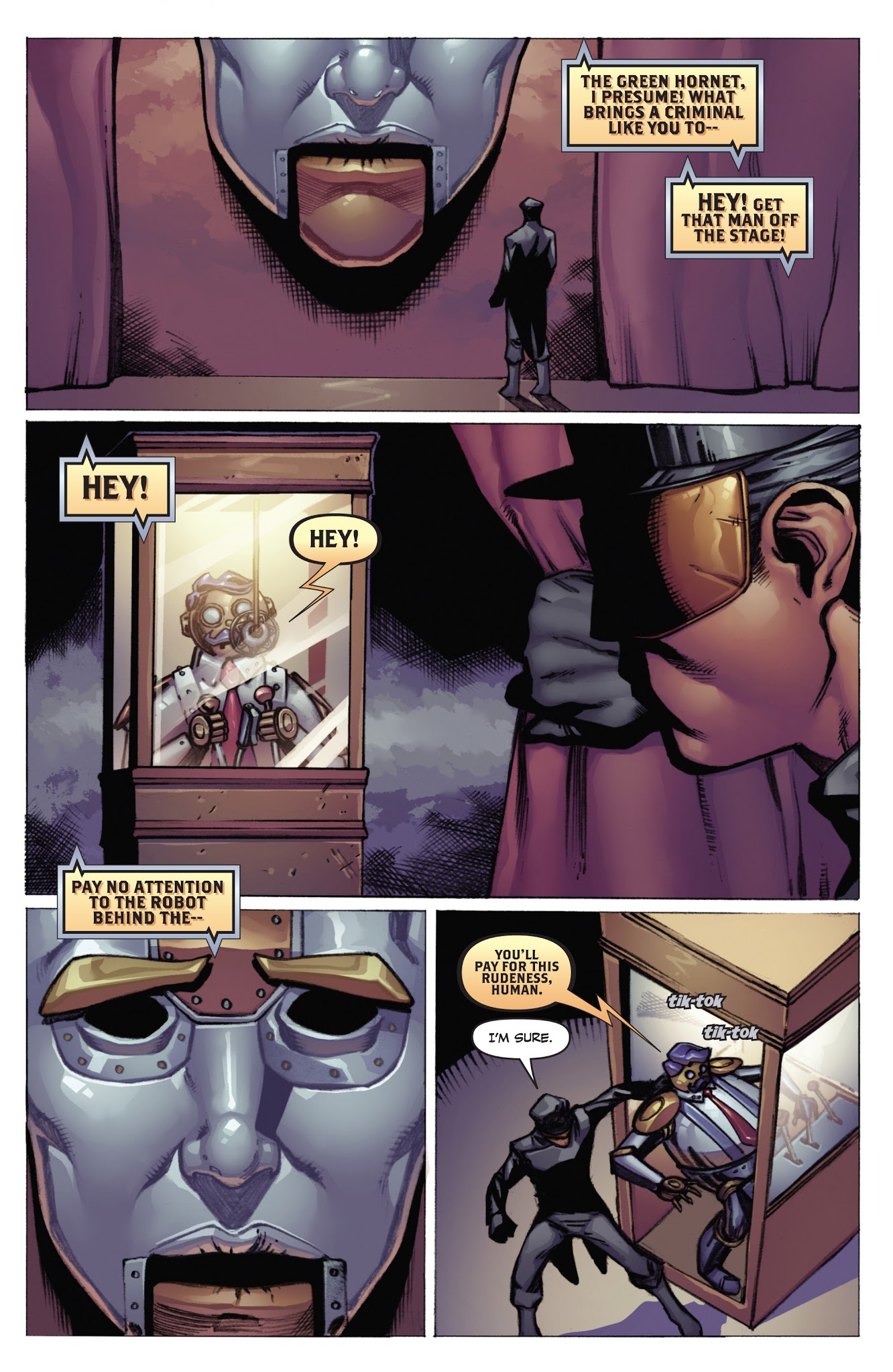 Read online Legenderry: Green Hornet comic -  Issue #2 - 11