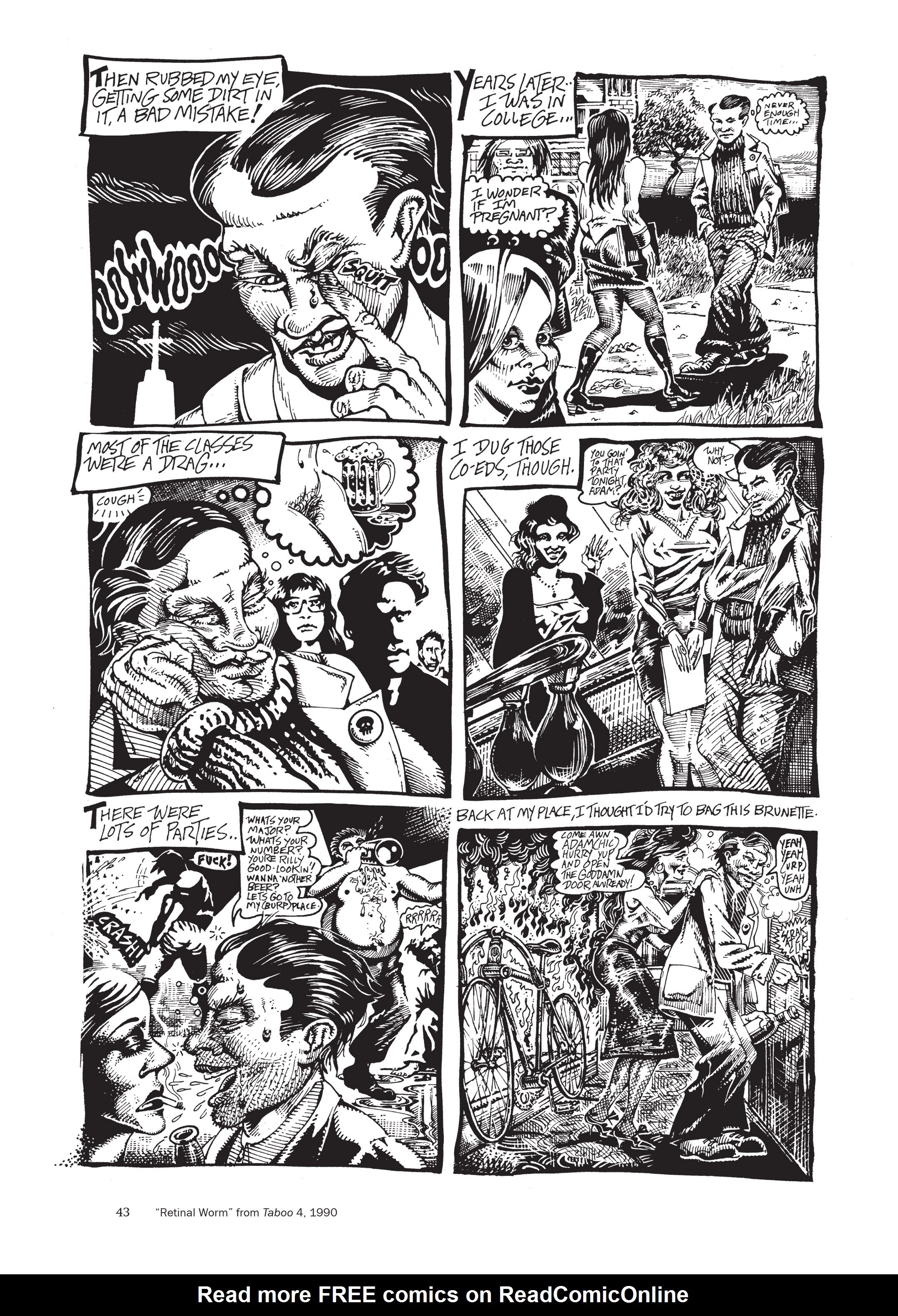 Read online The Mythology of S. Clay Wilson comic -  Issue # Belgian Lace from Hell (Part 1) - 45