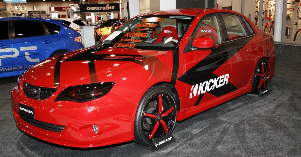 2008 Subaru Impreza 2.5i Sedan By STi & Kicker
