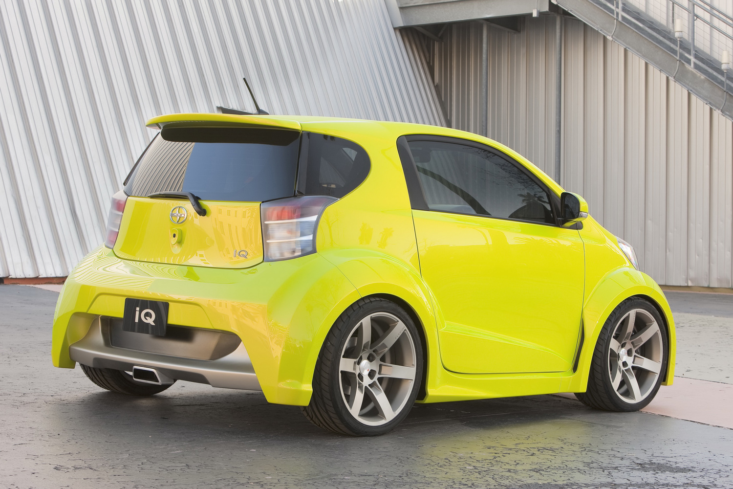 Car Reviews Scion Reveals iQ Concept 'pimped' by Five Axis in New York