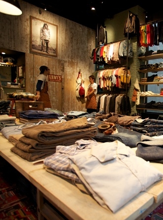 levi's vintage clothing store