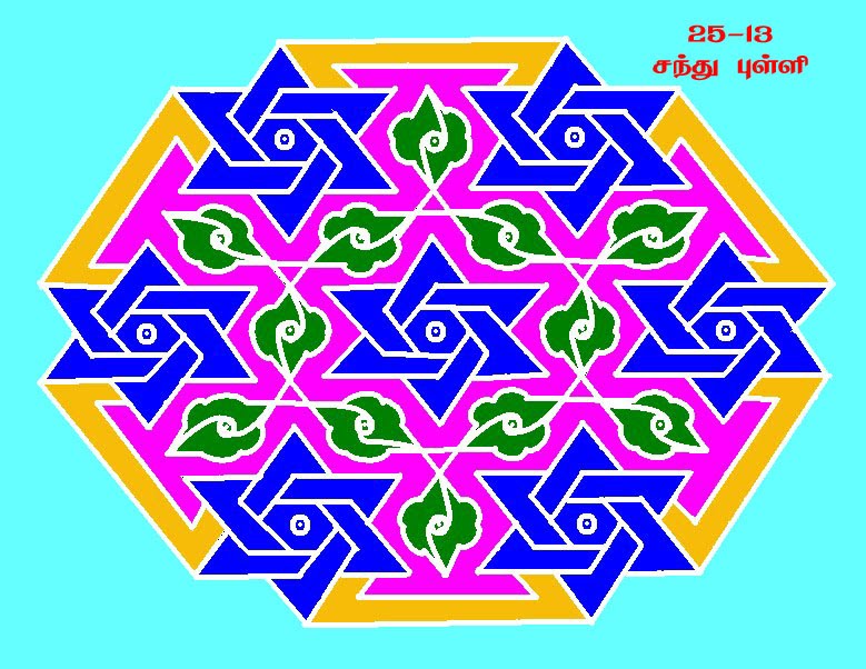 Simple Kolams Pulli Kolam Dot Pattern Kolams Chuzhi Kolam Forex Tamil