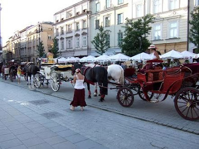 Horse-drawn cabs