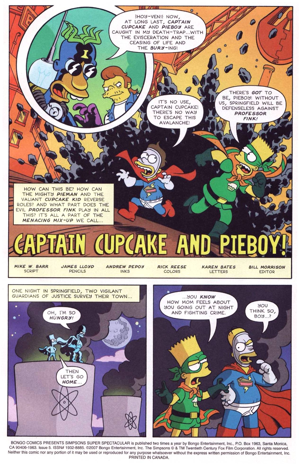Read online Bongo Comics Presents Simpsons Super Spectacular comic -  Issue #5 - 3