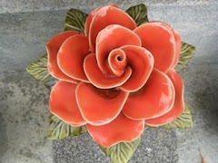 Ceramic rose