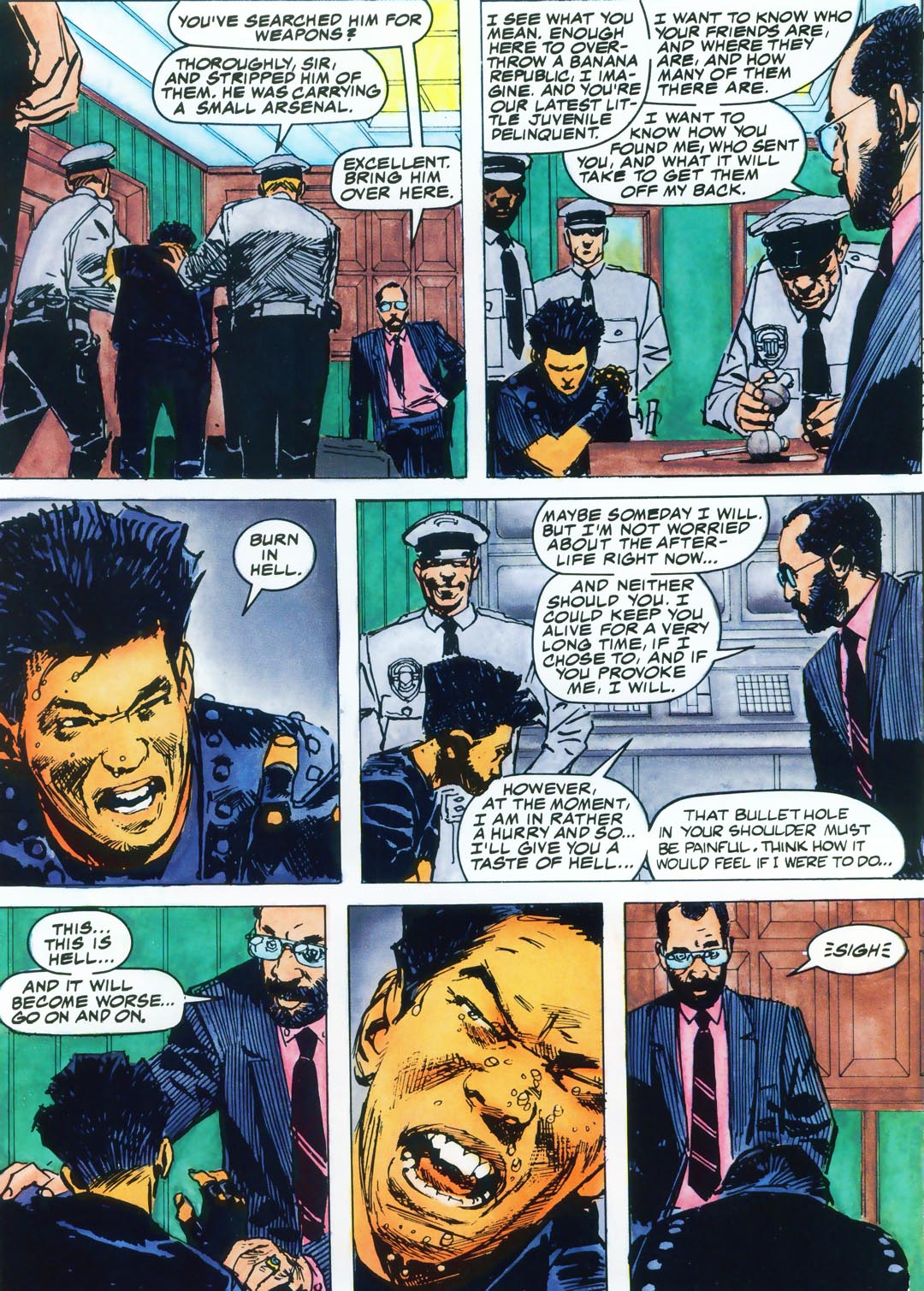 Read online Marvel Graphic Novel comic -  Issue #40 - The Punisher - Assassins' Guild - 56