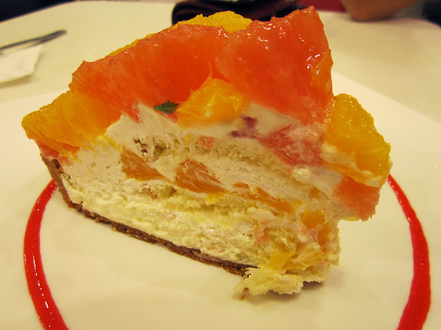 fruit paradise grapefruit orange tart