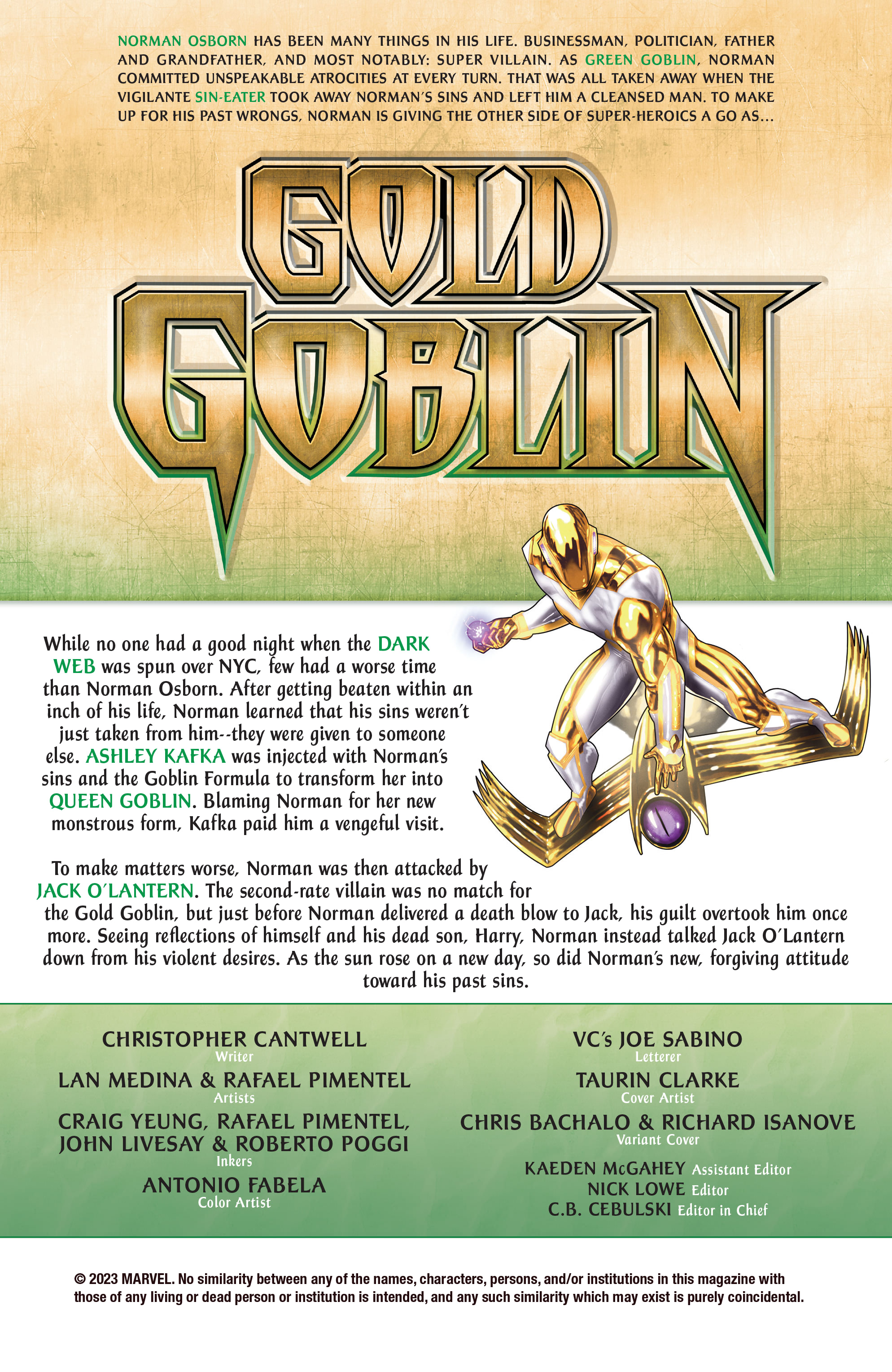 Read online Gold Goblin comic -  Issue #4 - 2