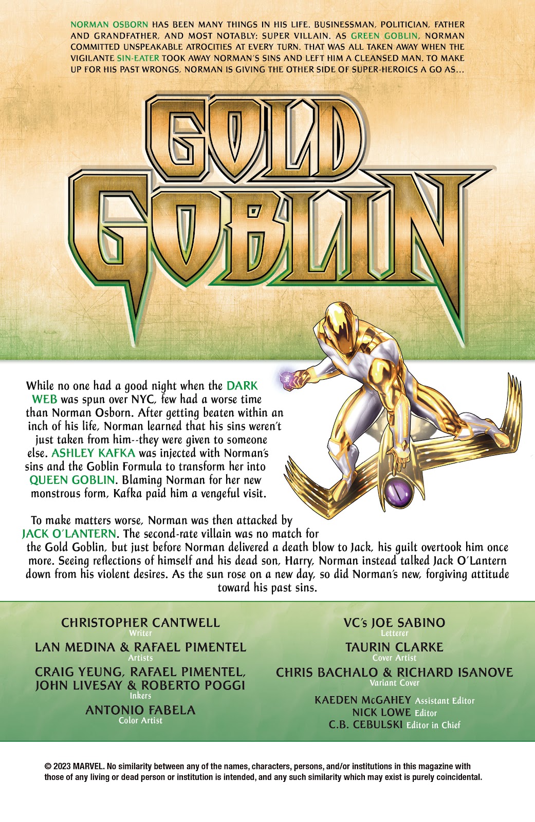 Gold Goblin issue 4 - Page 2