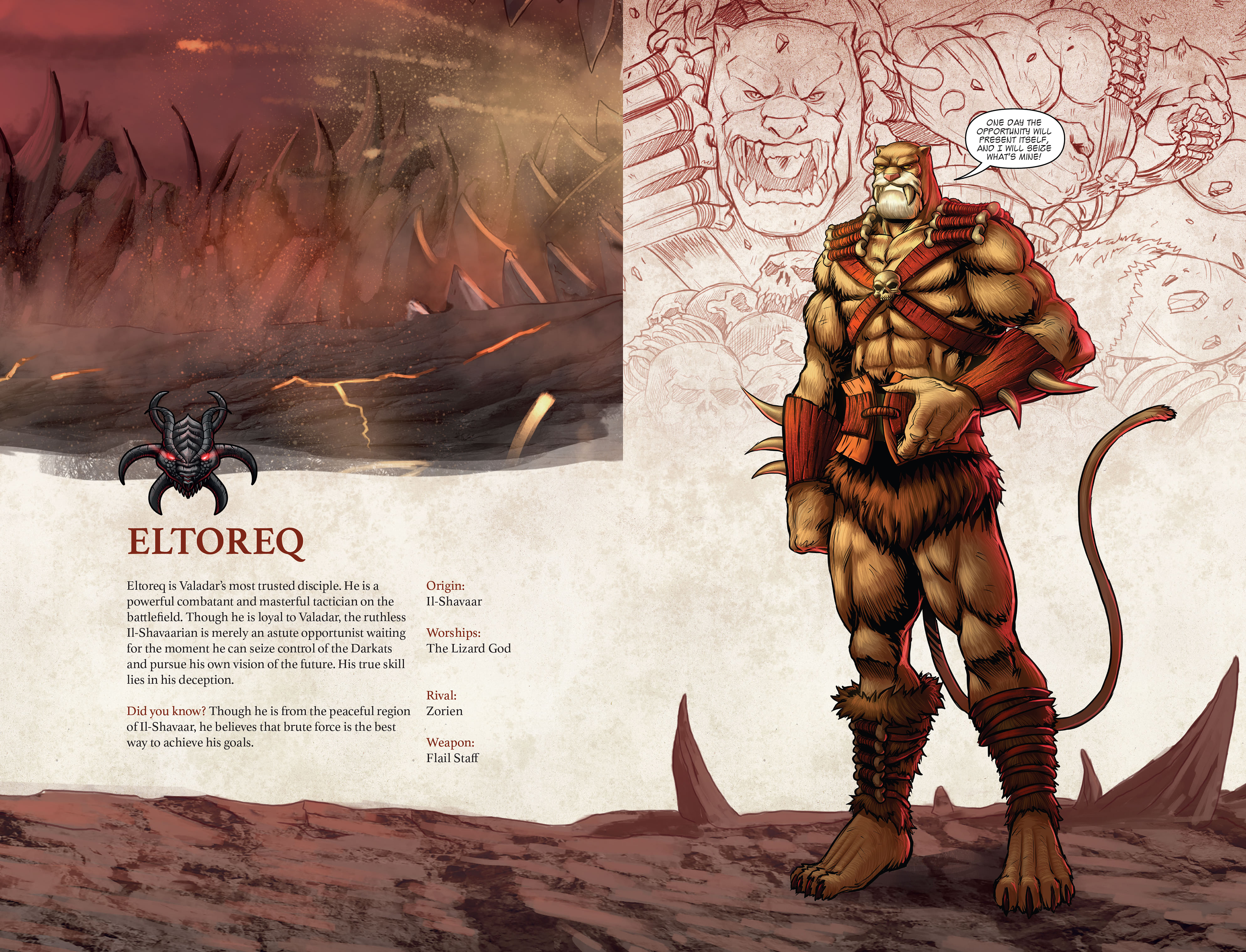 Read online Battlecats: Tales of Valderia comic -  Issue #4 - 18