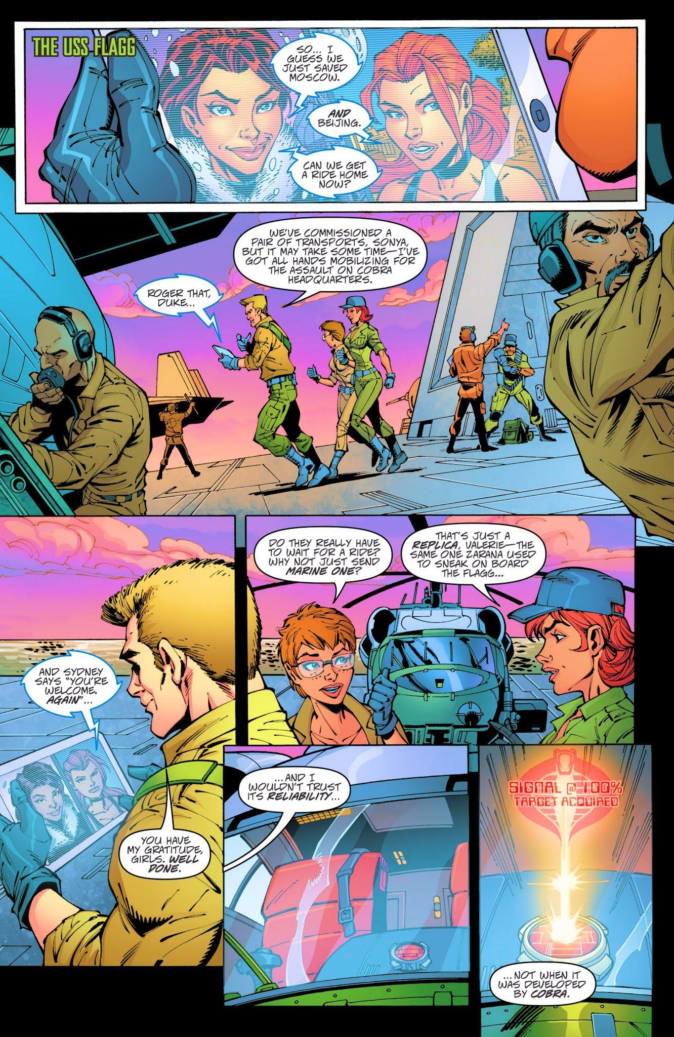 Read online Danger Girl/G.I. Joe comic -  Issue #4 - 23