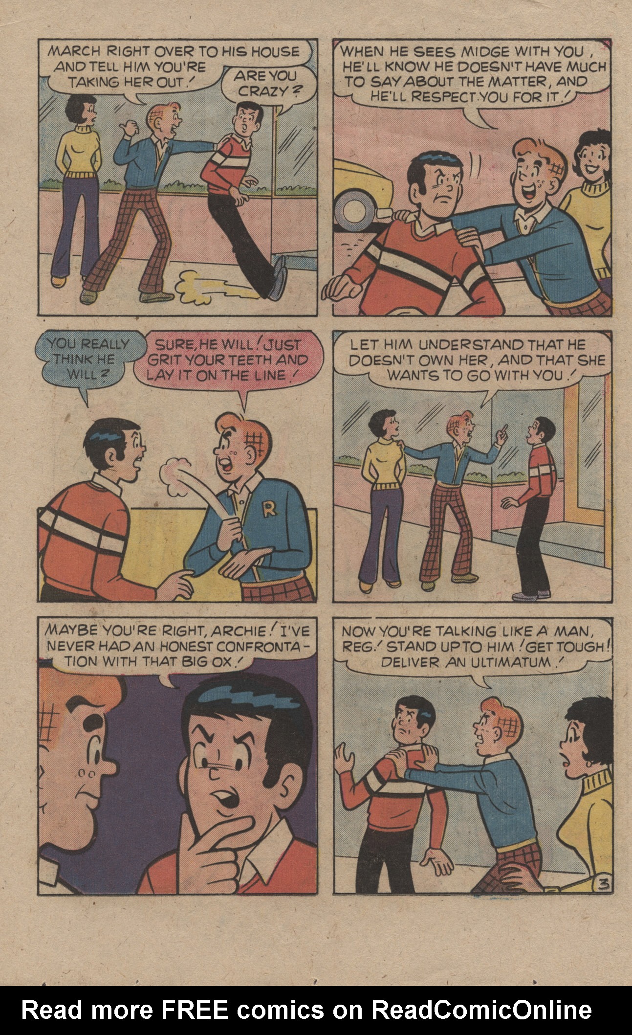 Read online Reggie and Me (1966) comic -  Issue #93 - 22