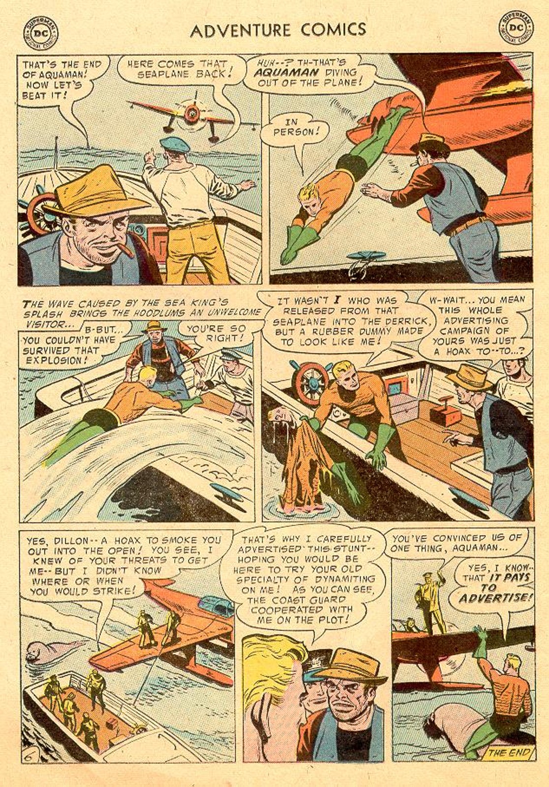 Read online Adventure Comics (1938) comic -  Issue #226 - 22