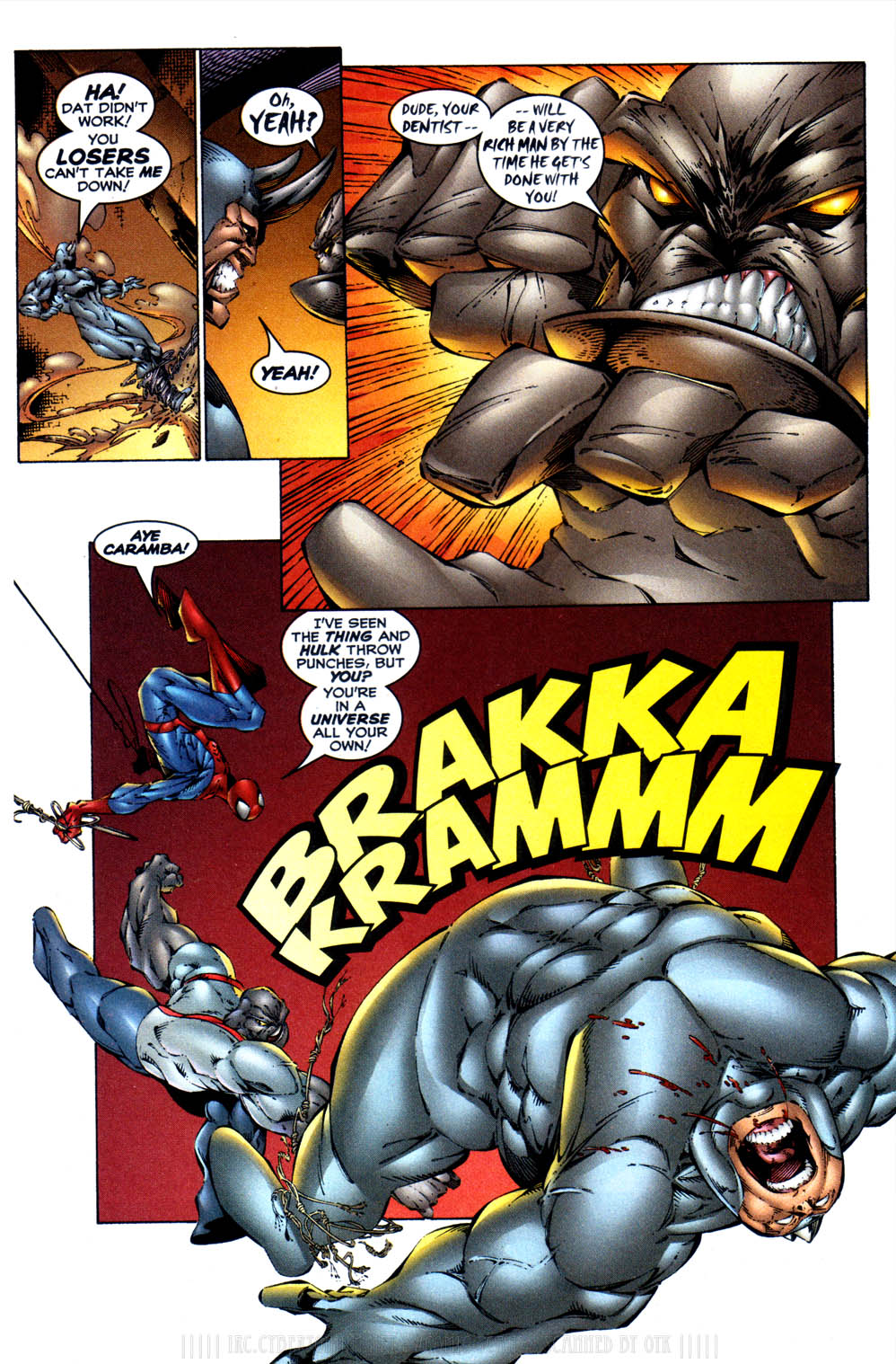 Read online Spider-Man/Badrock comic -  Issue #1 - 20