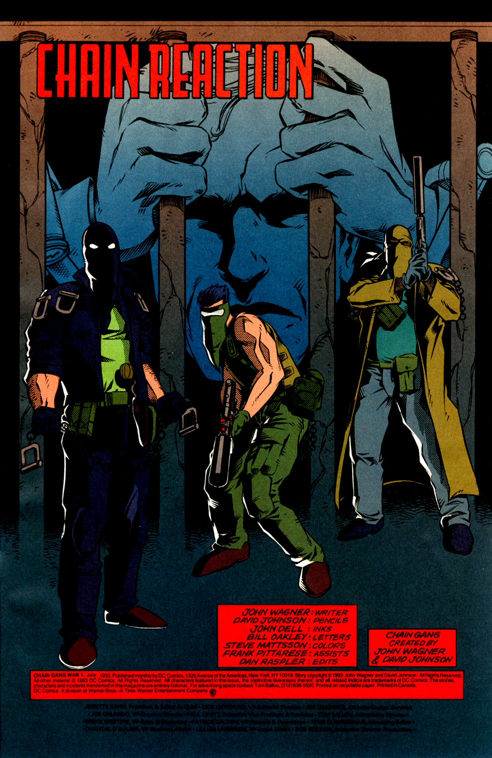 Read online Chain Gang War comic -  Issue #1 - 2