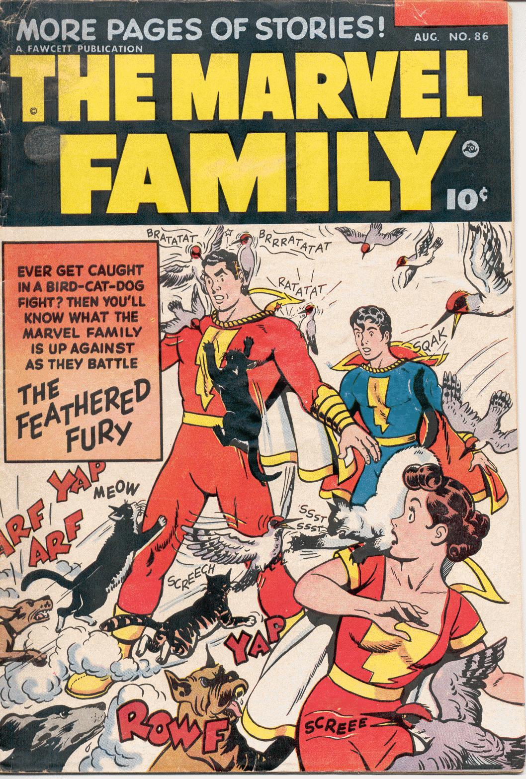 Read online The Marvel Family comic -  Issue #86 - 1