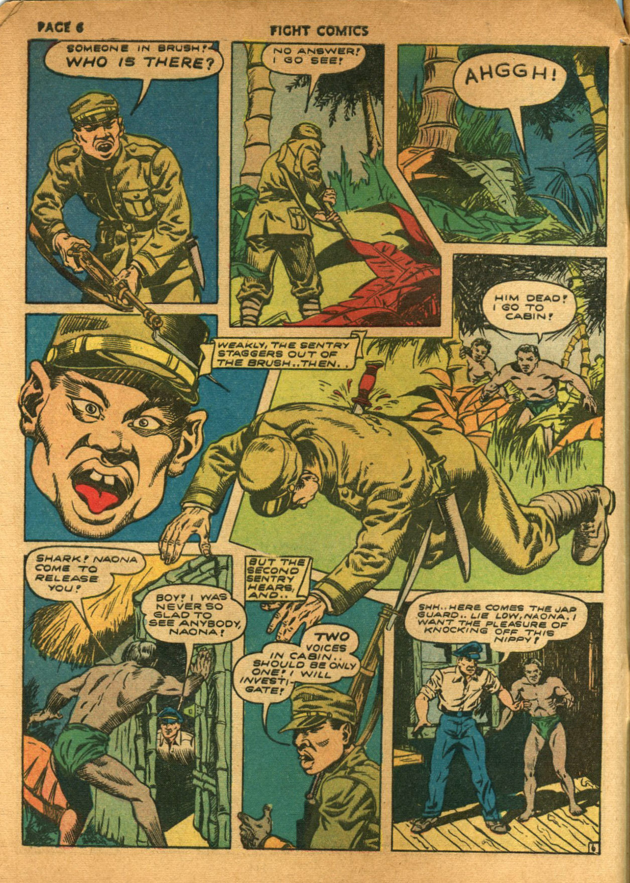 Read online Fight Comics comic -  Issue #21 - 8