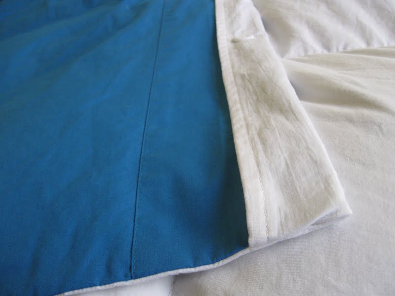 handmade mommy Quilted Duvet Cover...with howto