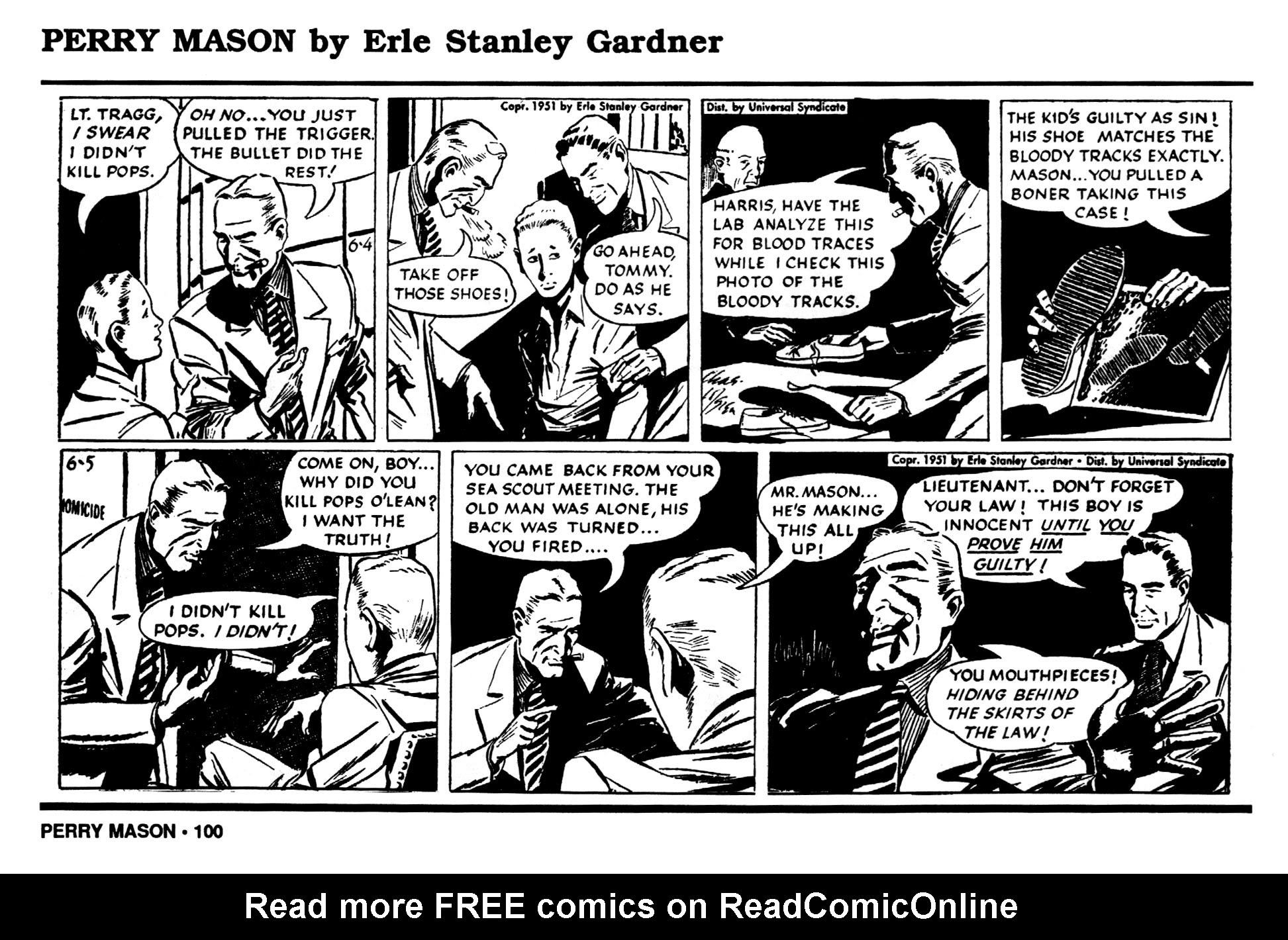 Read online Four Cases of Murder comic -  Issue # TPB - 108