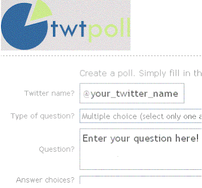 Twitter Poll on TwtPoll BlogPandit