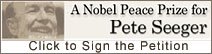 Nobel de la Paz pa Pete Seeger