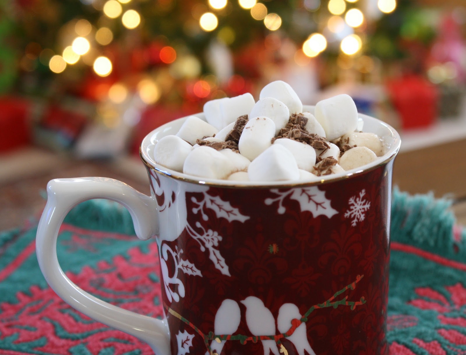 Merry Christmas! (Hot Cocoa Recipe) - Saving Room for Dessert
