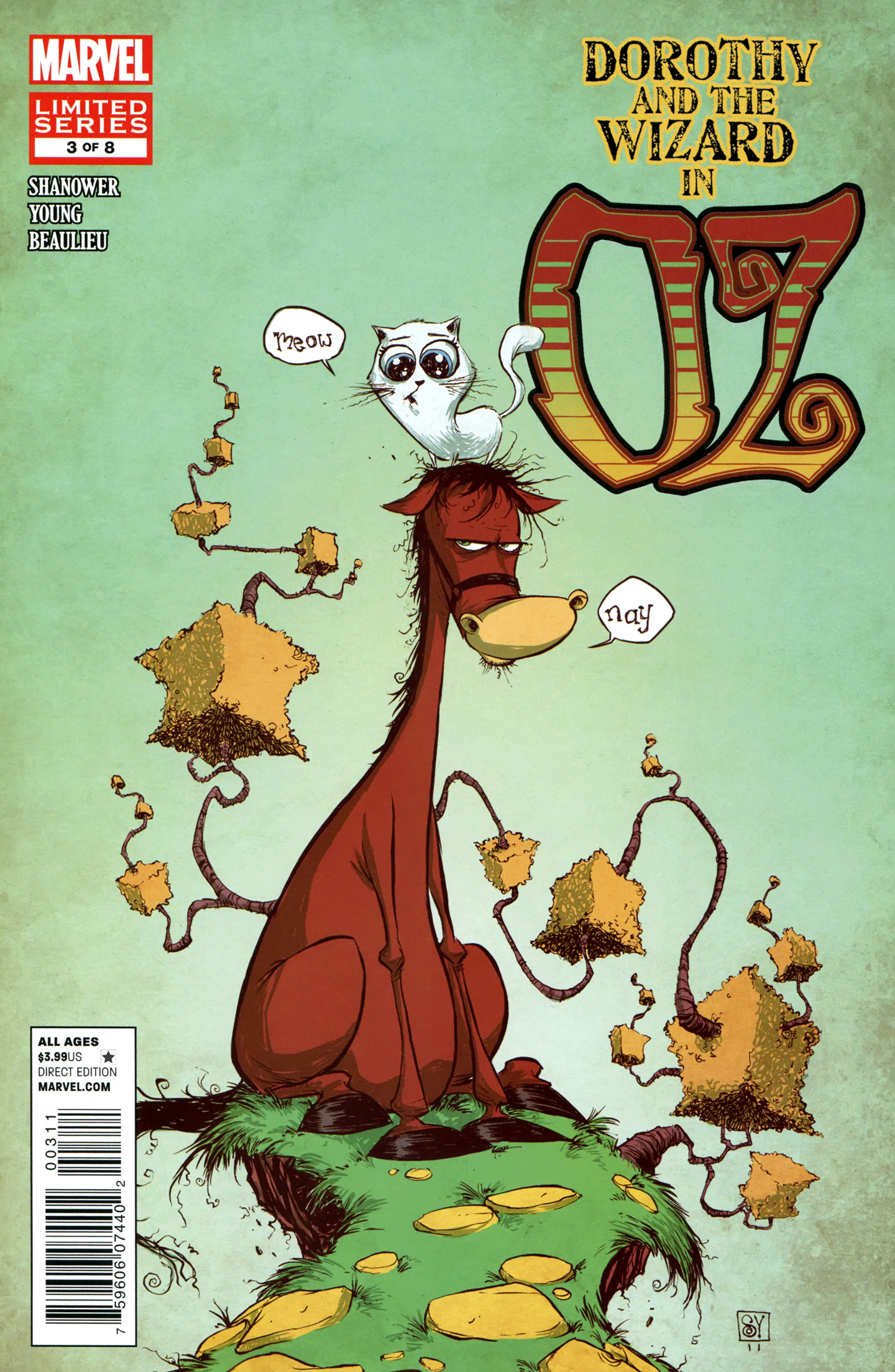 Read online Dorothy & The Wizard in Oz comic -  Issue #3 - 1