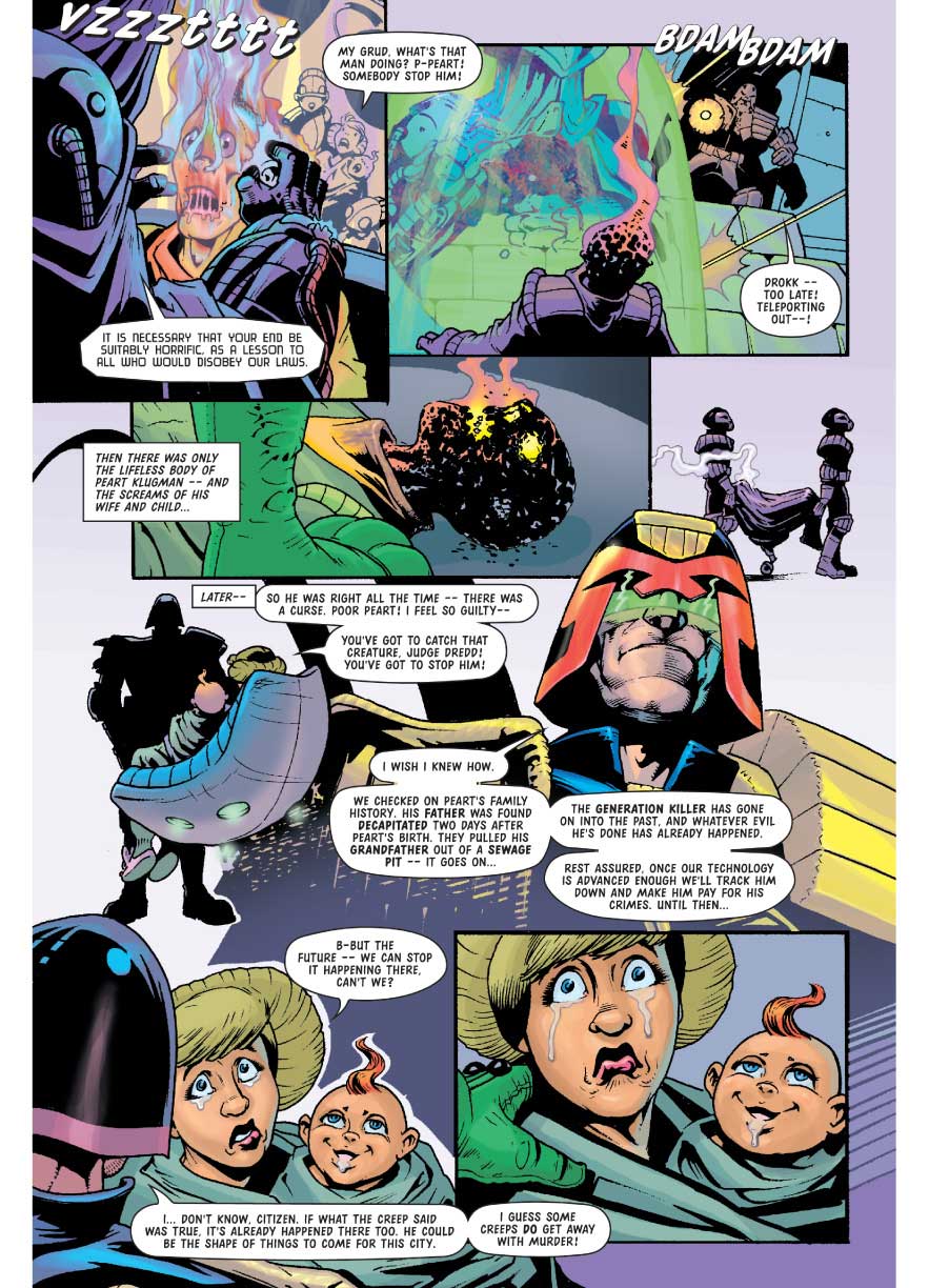 Read online Judge Dredd Megazine (Vol. 5) comic -  Issue #285 - 128