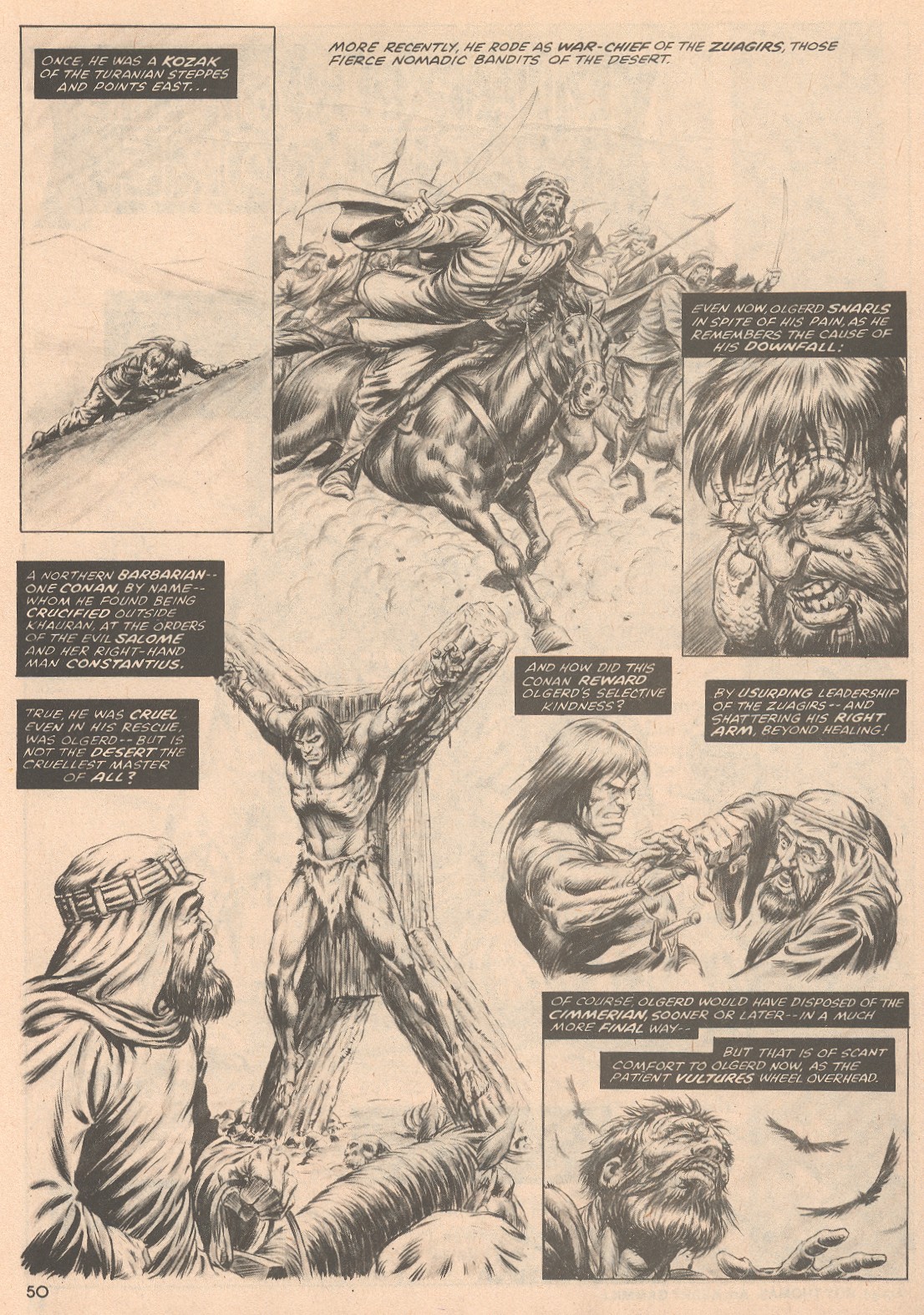 Read online The Savage Sword Of Conan comic -  Issue #58 - 51