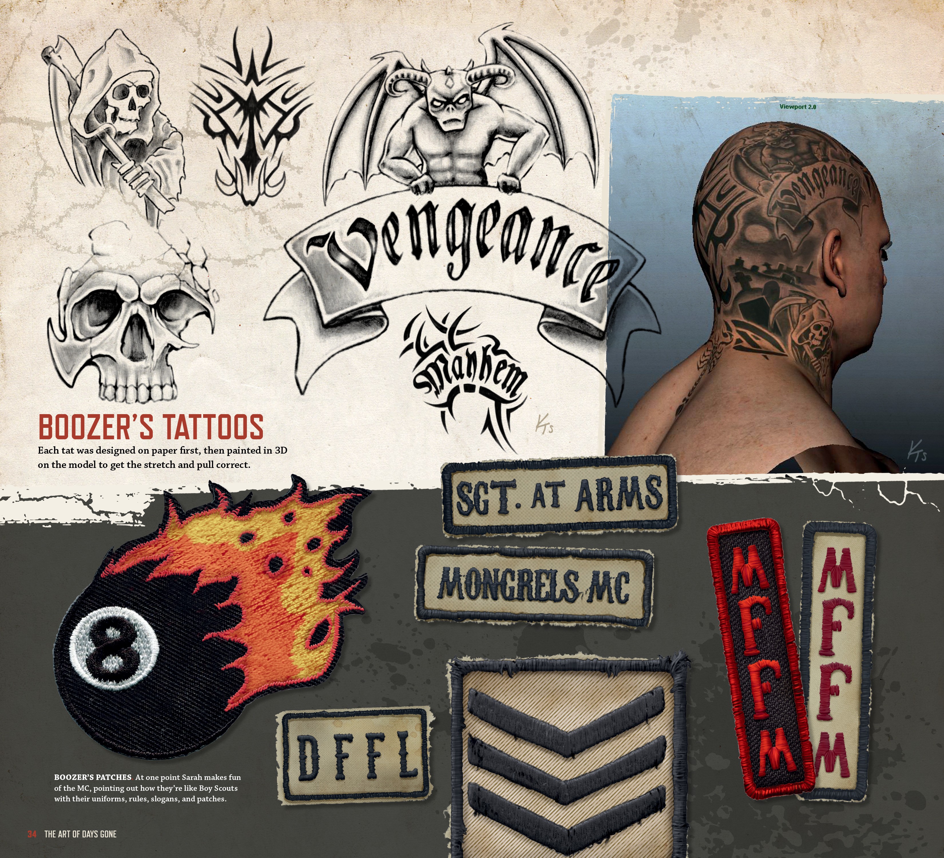 Read online The Art of Days Gone comic -  Issue # TPB (Part 1) - 33