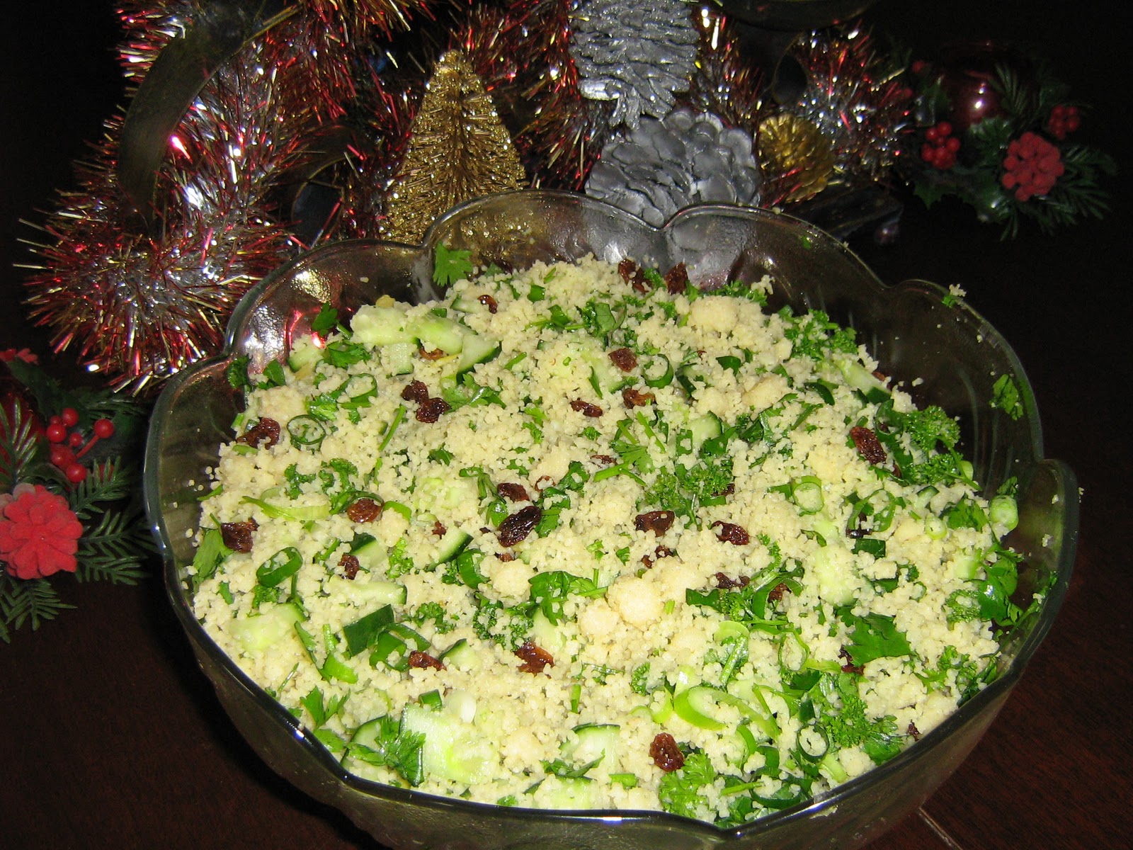 OurGangof7 CORIANDER, PARSLEY AND LEMON COUS COUS SALAD