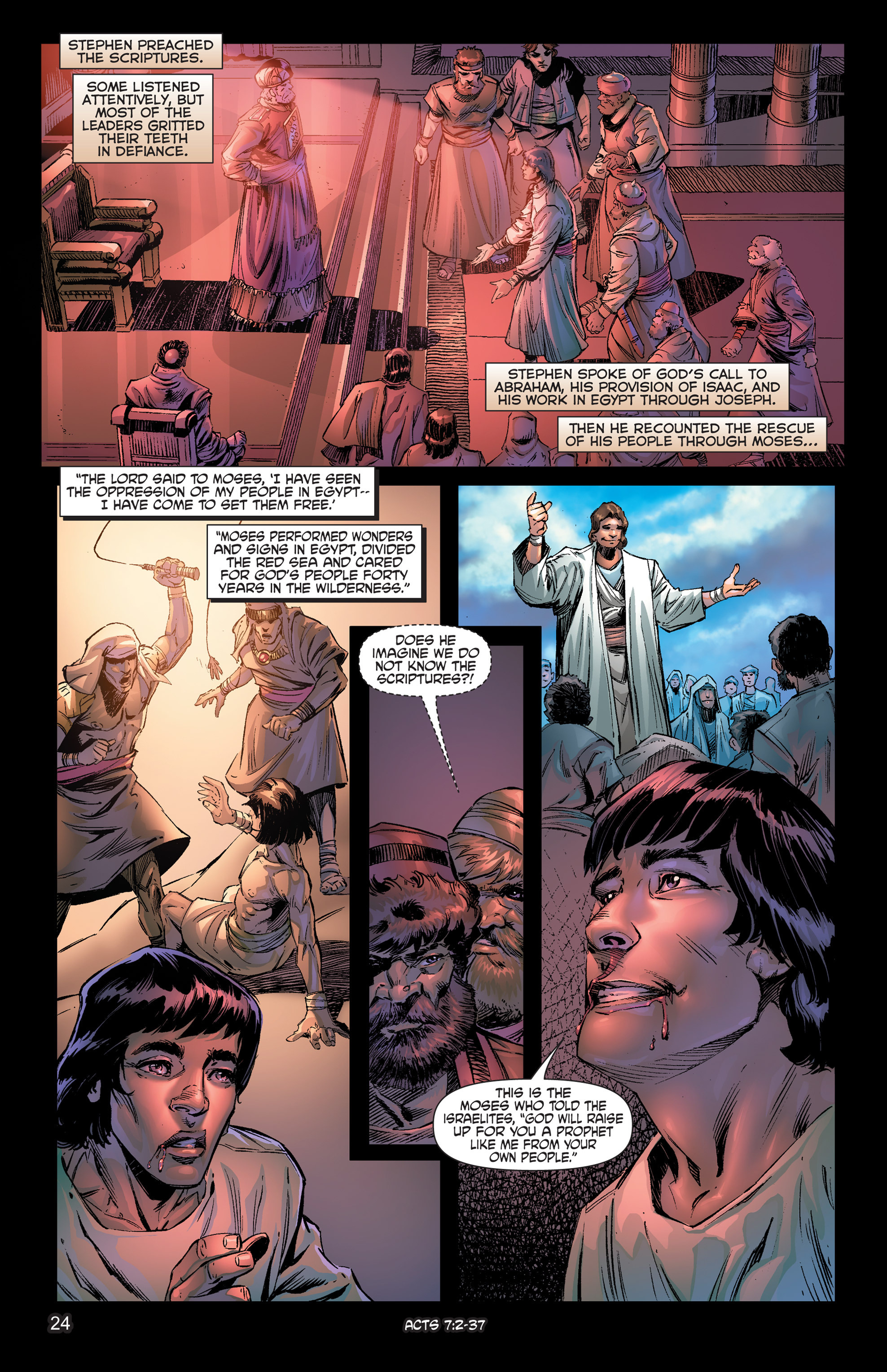 Read online The Kingstone Bible comic -  Issue #10 - 29