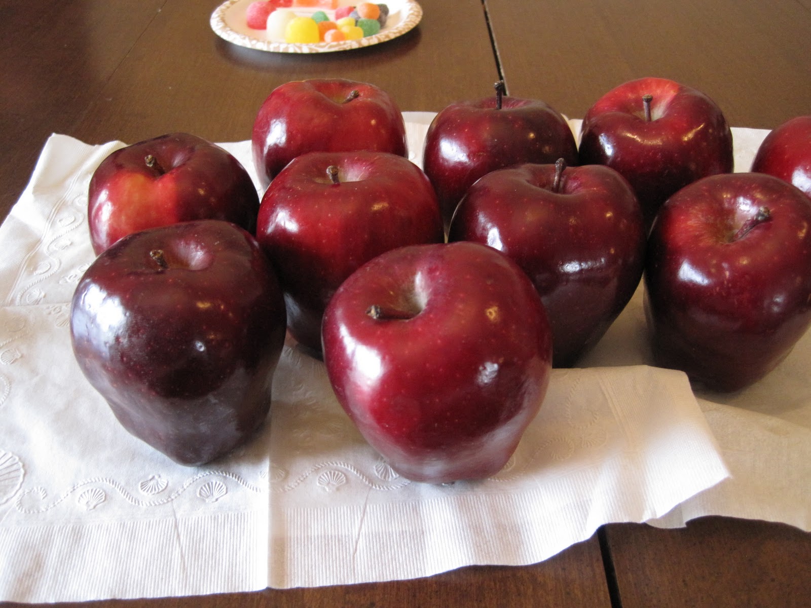 Baby Edible Thanksgiving Craft Apple Turkeys