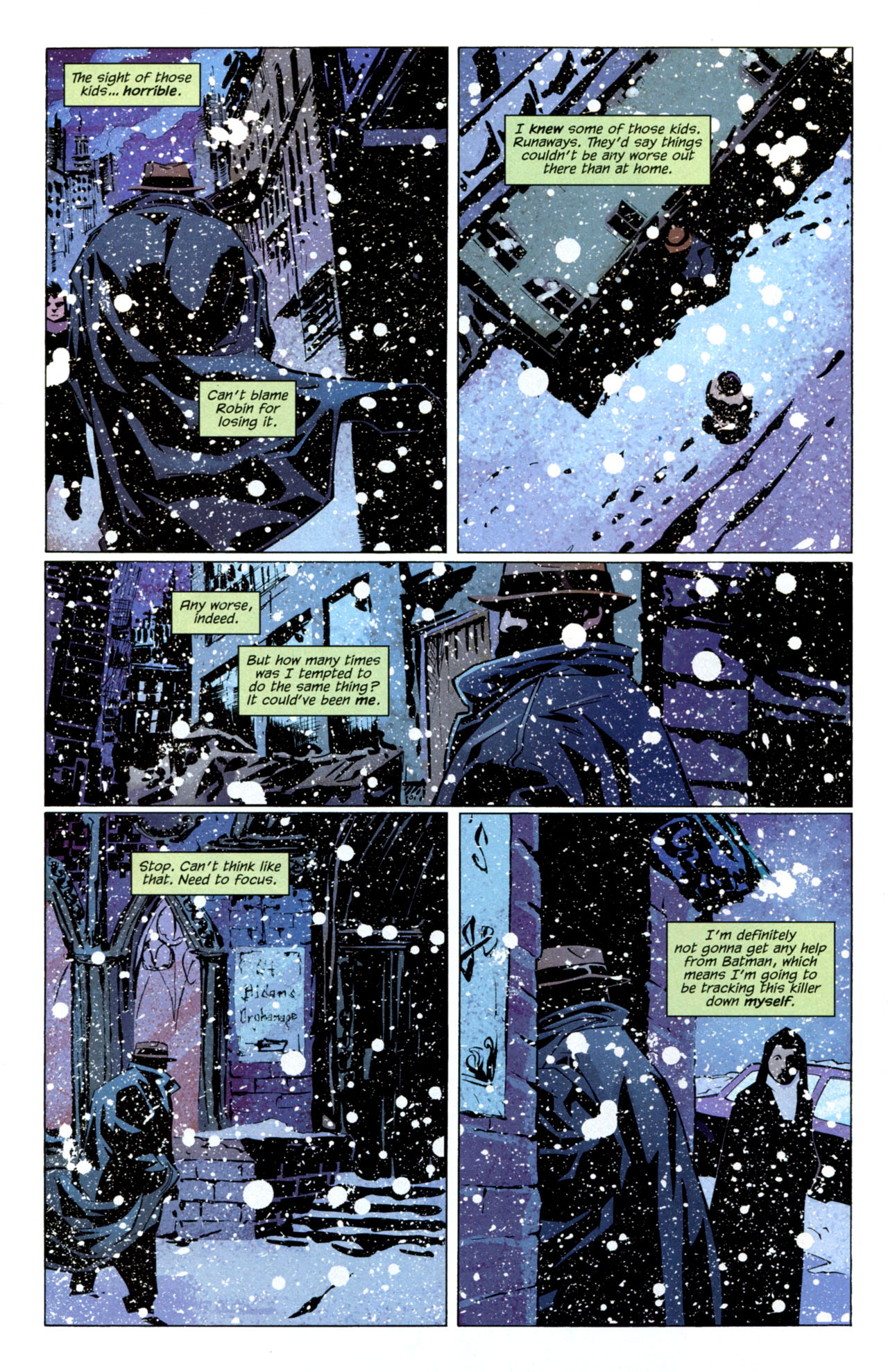 Read online Batman: Streets Of Gotham comic -  Issue #7 - 17