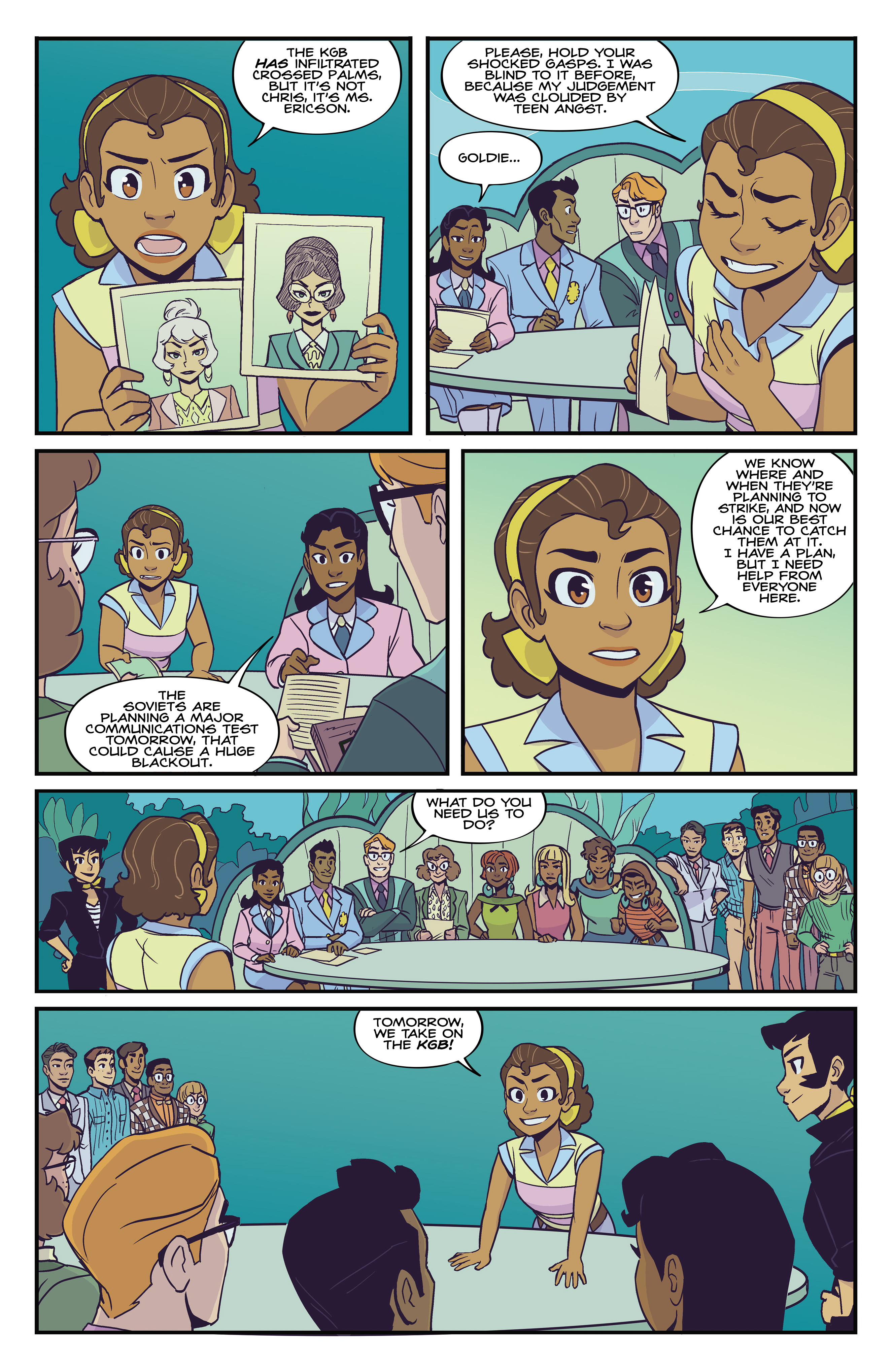 Read online Goldie Vance comic -  Issue # _TPB 4 - 72