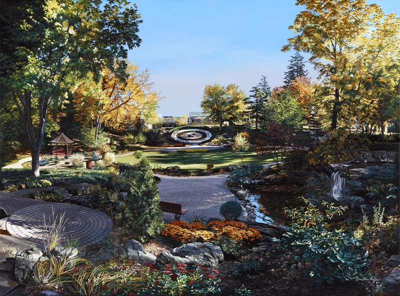 Jonathon Hayes - Fine Artist: Riverside Park