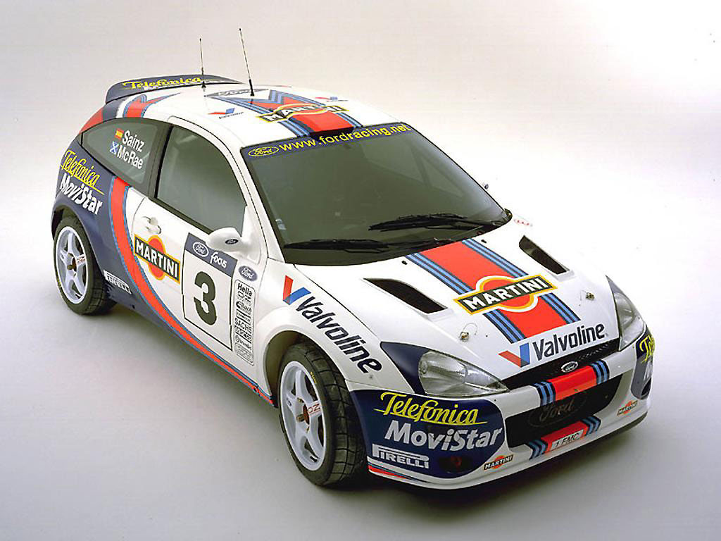 Ford focus rally car video