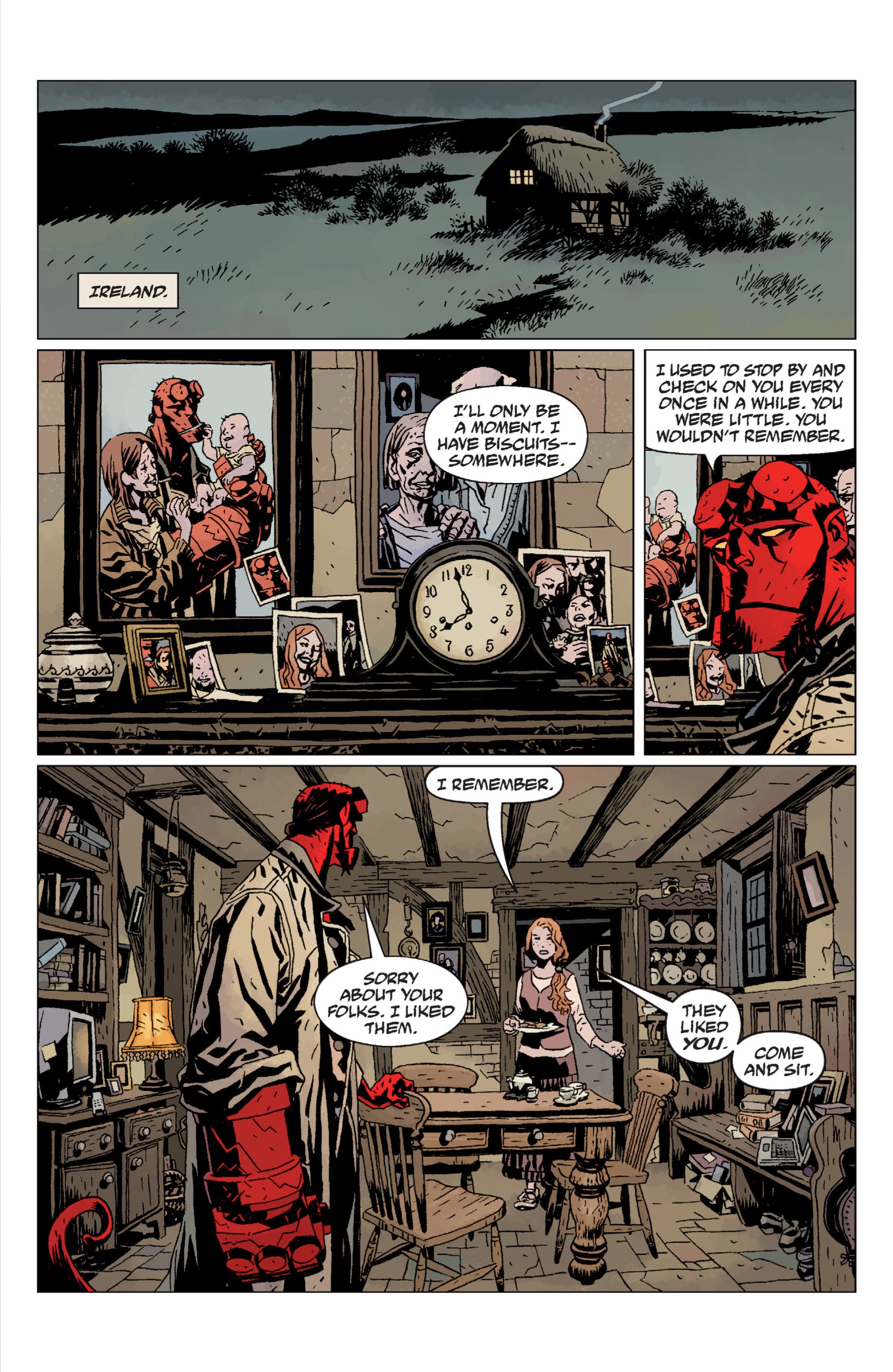 Read online Hellboy comic -  Issue #9 - 56