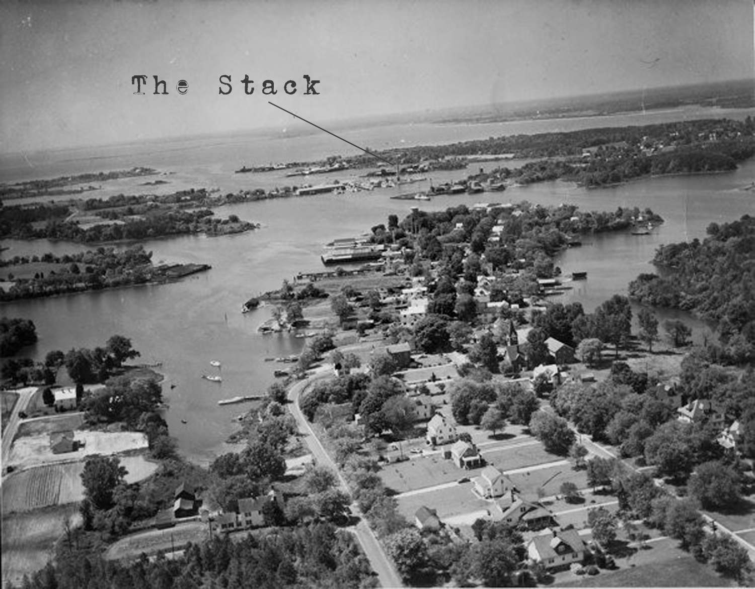 Save The Stack Wonderful Old Black And White Photo Of Reedville VA