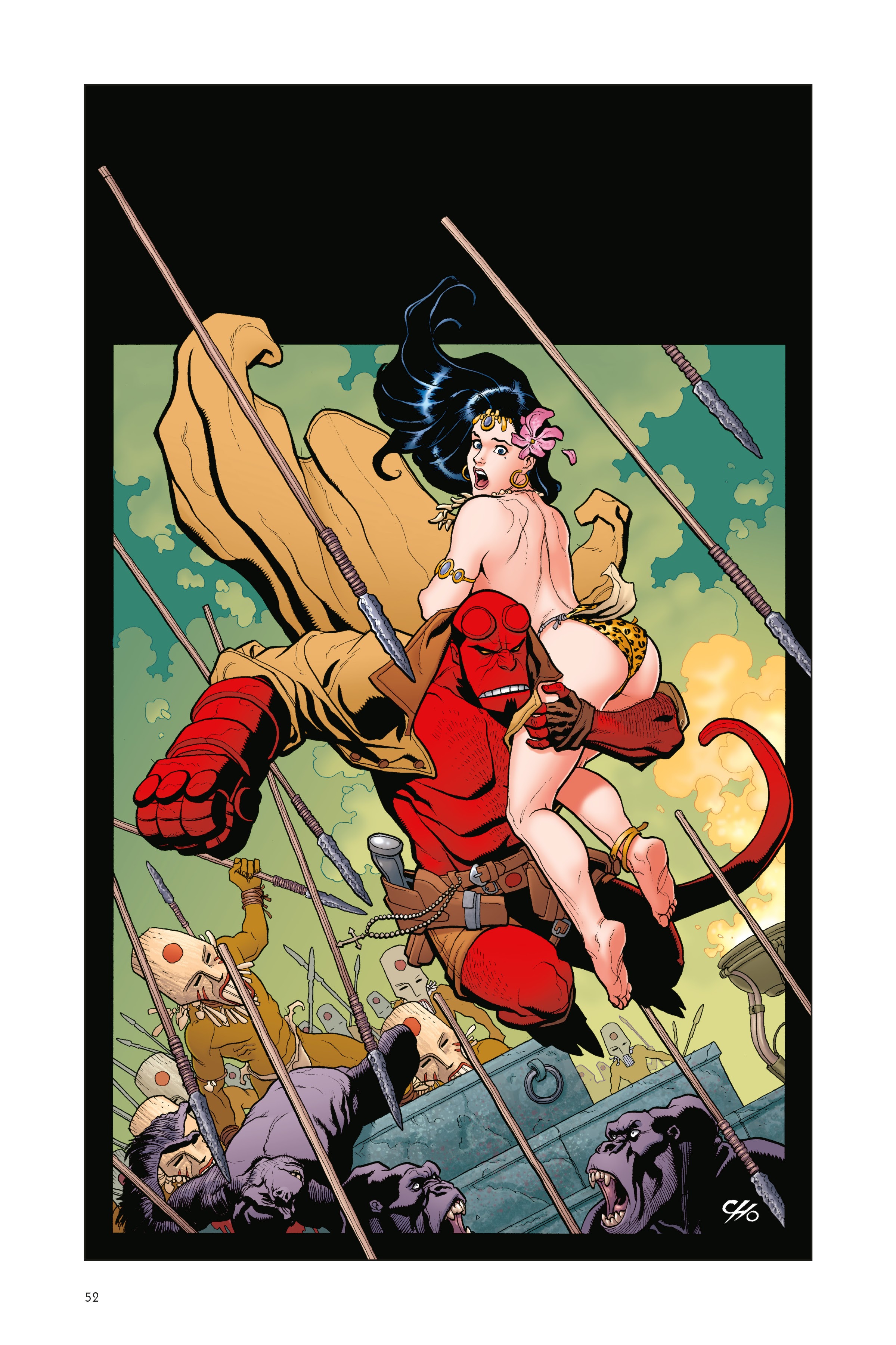 Read online Hellboy: 25 Years of Covers comic -  Issue # TPB (Part 1) - 54